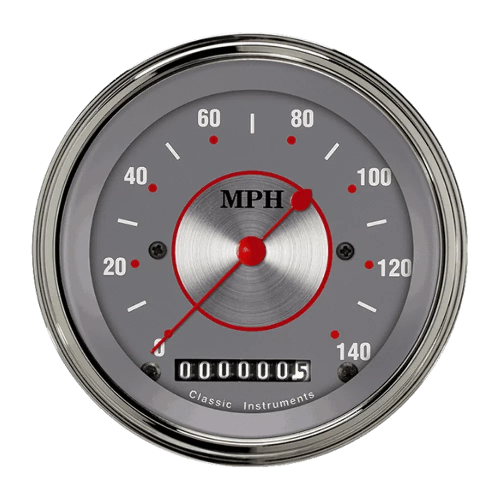 Silver Series 3 3_8_ Speedometer SS55SLF
